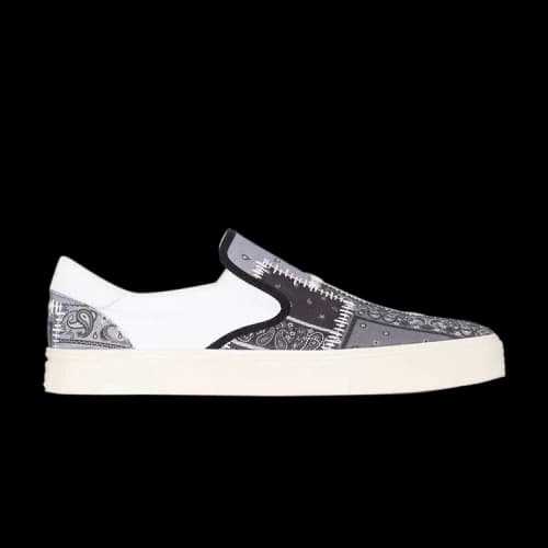 Amiri Bandana Reconstructed Slip-On 'Patchwork - Black'