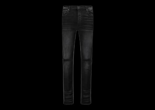 AMIRI Slash Jeans Aged Black