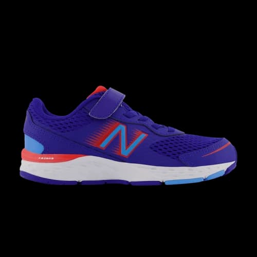 New Balance 680v6 Bungee Big Kid Wide 'Blue Neo Flame'