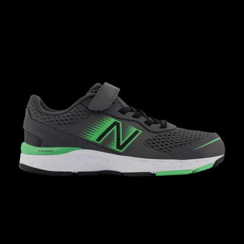 New Balance 680v6 Bungee Big Kid Wide 'Magnet Vibrant Spring'