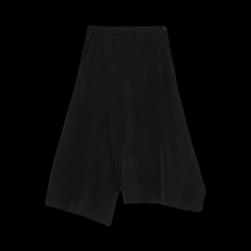 Y's Asymmetry Flare Pants 'Black'