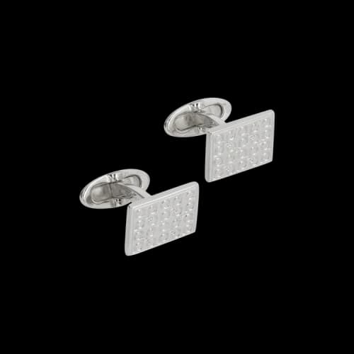 Gucci Sterling Silver Horsebit Cufflinks Silver
