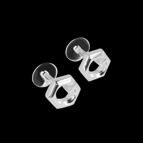 Gucci G Cube Cufflinks Silver