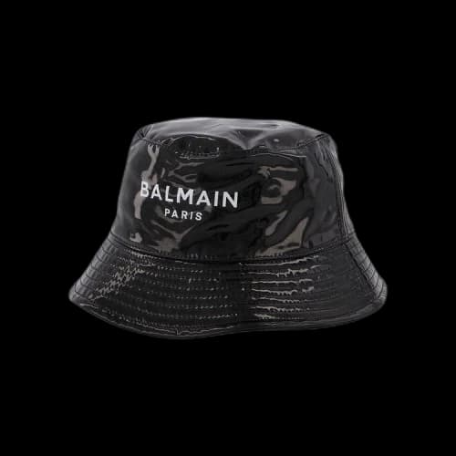 Balmain Logo Bucket Hat 'Black'