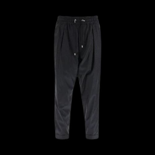 Balmain Monogram Harem Cut Pants 'Noir'