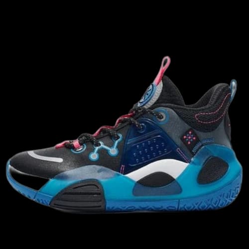 (GS) Li-Ning Wade All City 9 V1 Mid 'Black Blue'