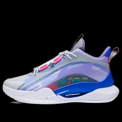 (GS) Li-Ning Team2.0 Mid 'Grey Purple Blue'