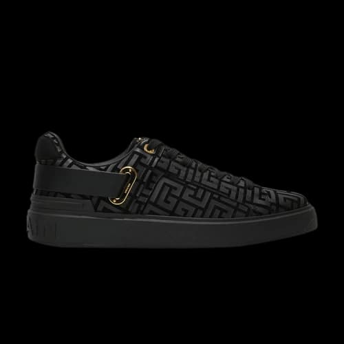 Balmain B-Court 'Embossed Monogram - Black'