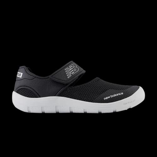 New Balance 208v2 Sandal Kids Wide 'Black White'