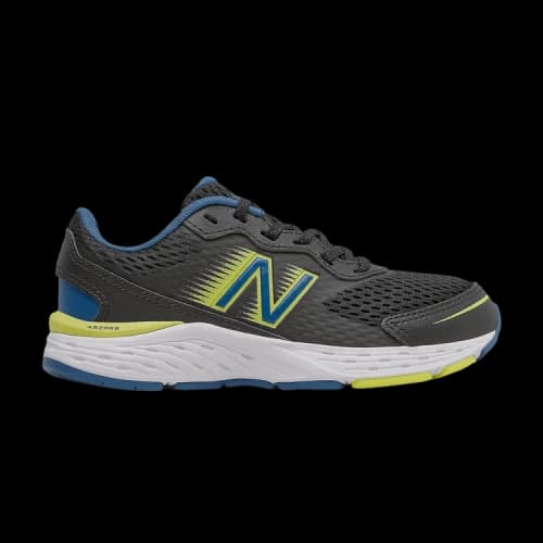 New Balance 680v6 Kids 'Black Oxygen Blue Yellow'