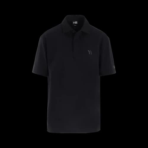 Y's x New Era Logo Rugger Polo T-Shirt 'Black'