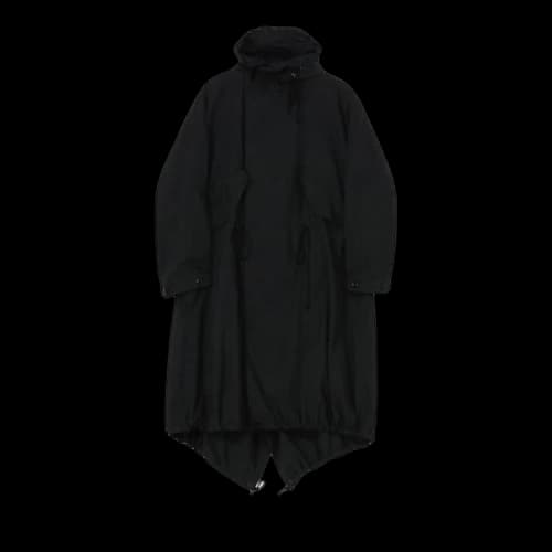 Y's High Density Gabardine Parka 'Black'