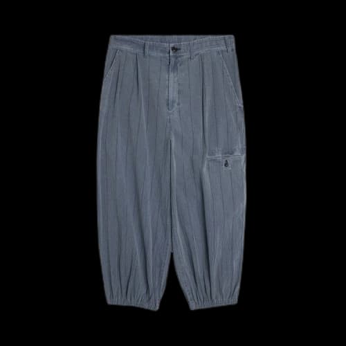 Y's KO-Elastic Hem Pant 'Blue/Grey'