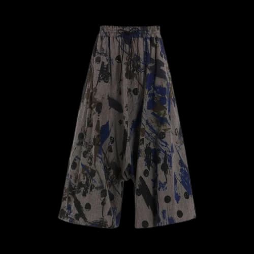 Y's Gathered Pants 'Blue'