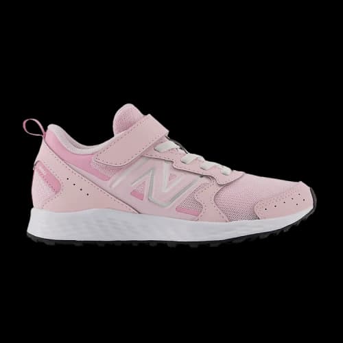 New Balance Fresh Foam 650 Bungee Lace Top Strap Big Kid Wide 'Light Raspberry'