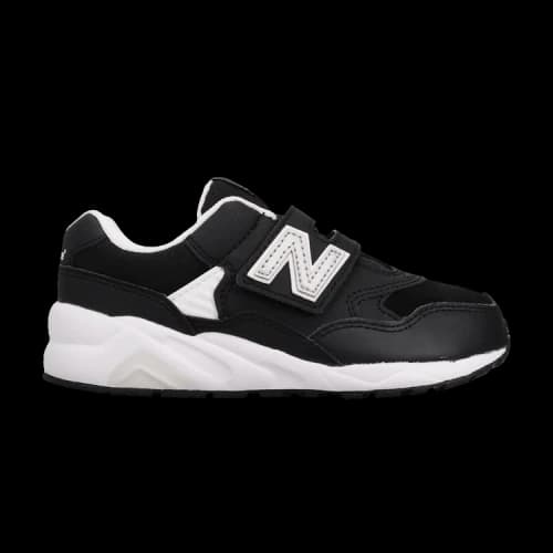 New Balance 580 Kids Wide 'Black White Silver'