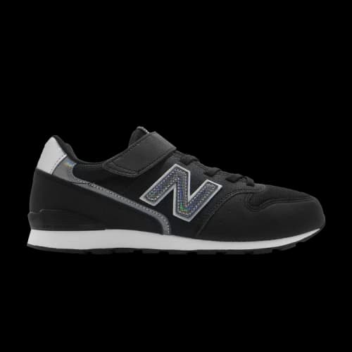 New Balance 996 Kids Wide 'Black Silver'