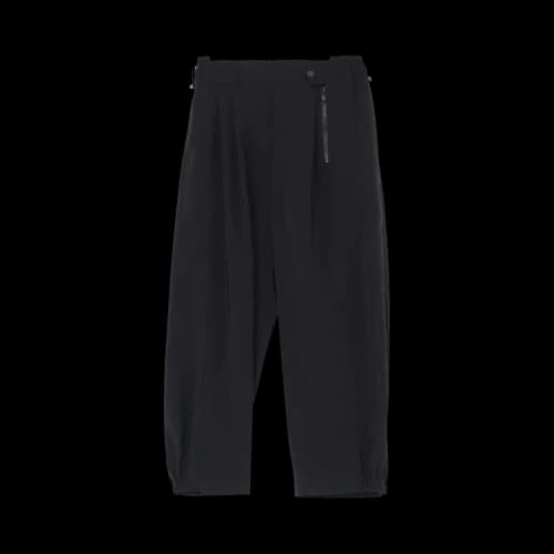 Y's N-Panelled Pants With Elastic Band 'Black'
