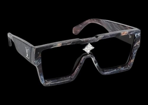 Louis Vuitton Cyclone Sunglasses Grey Marble/Grey (Z1789 W/E)