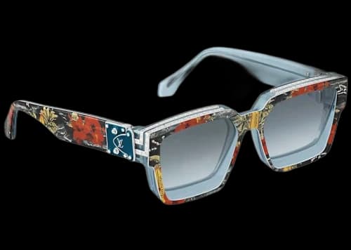 Louis Vuitton 1.1 Millionaires Surfin' Monogram Sunglasses Blue (Z2190W/E)