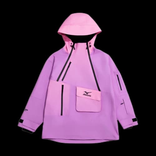 Mizuno Athletic Hoodie 'Pink Purple'