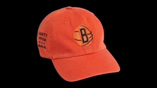 A24 Marty Supreme x 47 Brand Brooklyn Nets Hat Orange