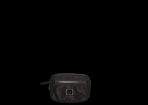 Acne Studios Crossbody Face Bag Black