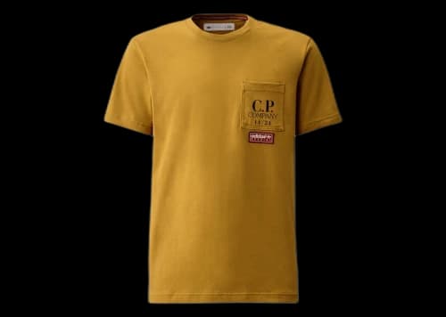 adidas SPZL x C.P. Company Solid Single Organic Jersey Pocket T-Shirt Bronze Mist/Brown