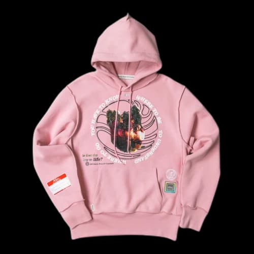Advisory Board Crystals Planet Saving 2 (End Exclusive) Hoodie Pink