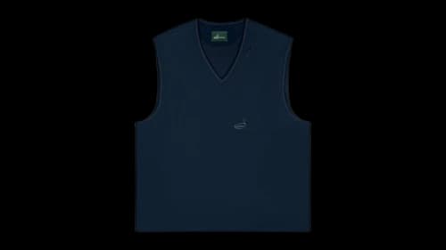 Aime Leon Dore Golf Fleece Vest Navy Blazer