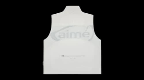 Aime Leon Dore Golf Lightweight Cordura Vest Light Grey