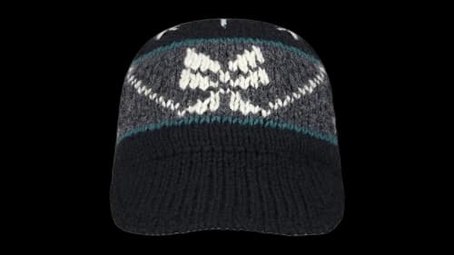 Aime Leon Dore Hand Knit Heritage Cap Jet Black