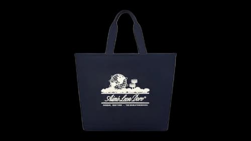 Aime Leon Dore Large Unisphere Tote Bag Sky Captain Navy