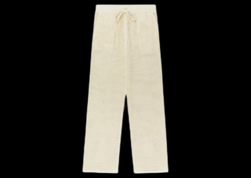 Aime Leon Dore Mesh Knit Pant White