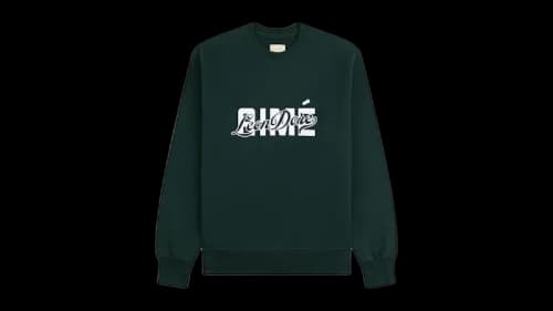 Aime Leon Dore Overlay Logo Crewneck Sweatshirt Pine Grove