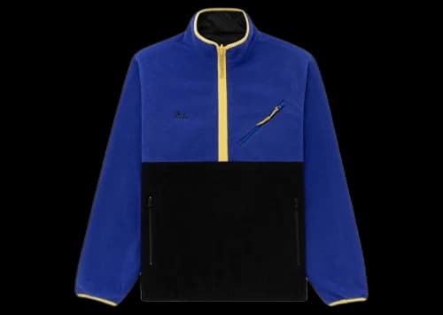 Aime Leon Dore Reversible Fleece Jacket Blue/Yellow