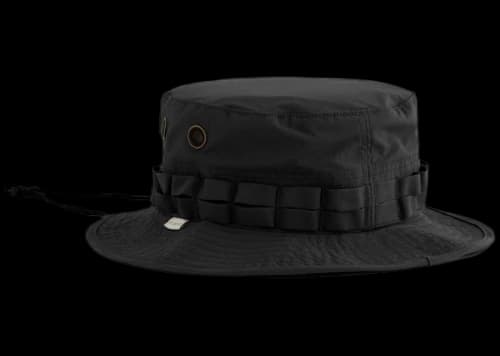 Aime Leon Dore Ripstop Nylon Bucket Hat Black