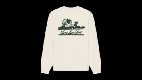 Aime Leon Dore Unisphere Crewneck Sweatshirt Pristine