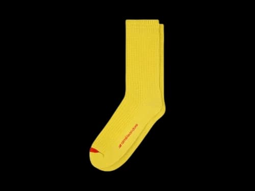 Aime Leon Dore x New Balance 991 Waffle Crew Socks Yellowtail