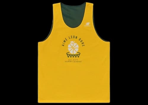 Aime Leon Dore x New Balance SONNY League Reversible Jersey Green/Yellow