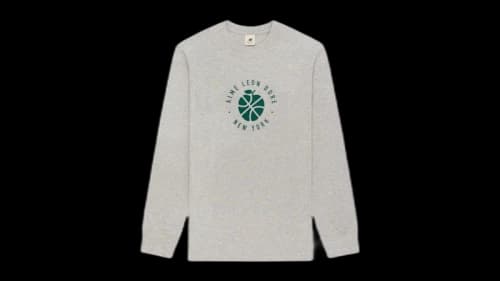 Aime Leon Dore x New Balance SONNY NY Long-Sleeve Tee Grey