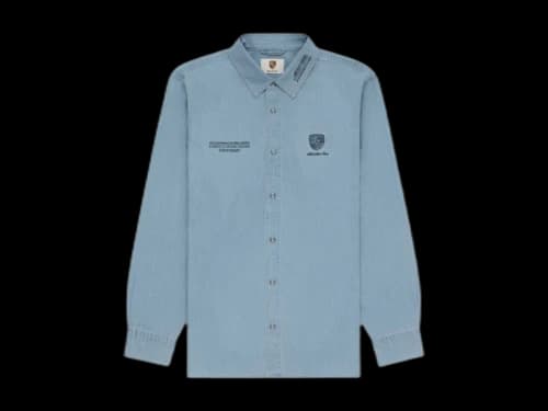 Aime Leon Dore x Porsche 993 Turbo Mechanic Shirt Chambray