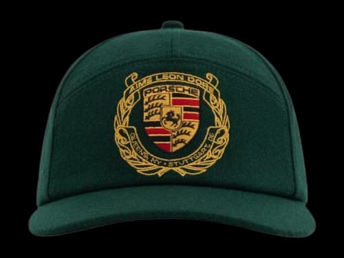 Aime Leon Dore x Porsche 993 Turbo Wool Wreath Hat British Racing Green