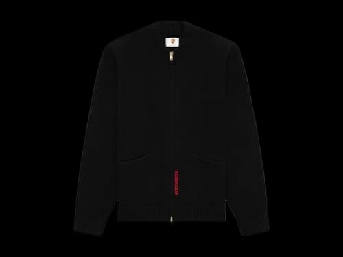 Aime Leon Dore x Porsche 993 Turbo Wreath Full-Zip Sweater Black