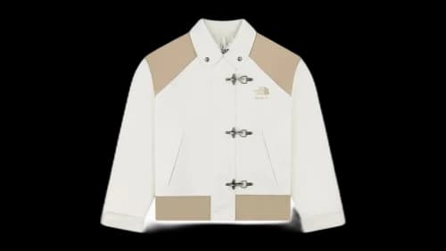 Aime Leon Dore x The North Face Firefighter Jacket Pristine/Safari Tan
