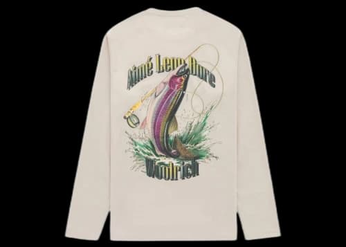 Aime Leon Dore x Woolrich Long-Sleeve Performance Tee Taupe