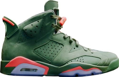 Jordan 6 Retro Macklemore Green Salmon