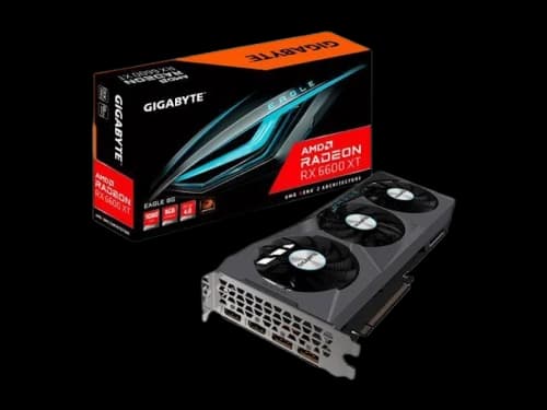 AMD GIGABYTE Radeon RX 6600 XT EAGLE 8G (GV-R66XTEAGLE-8GD)