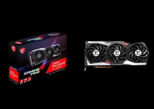 AMD MSI Radeon RX 6800 GAMING X TRIO 16G Graphics Card