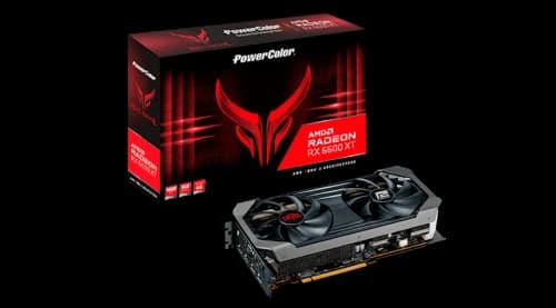 AMD PowerColor Red Devil Radeon RX 6600 XT 8G OC Graphics Card (AXRX 6600XT 8GBD6-3DHE/OC)